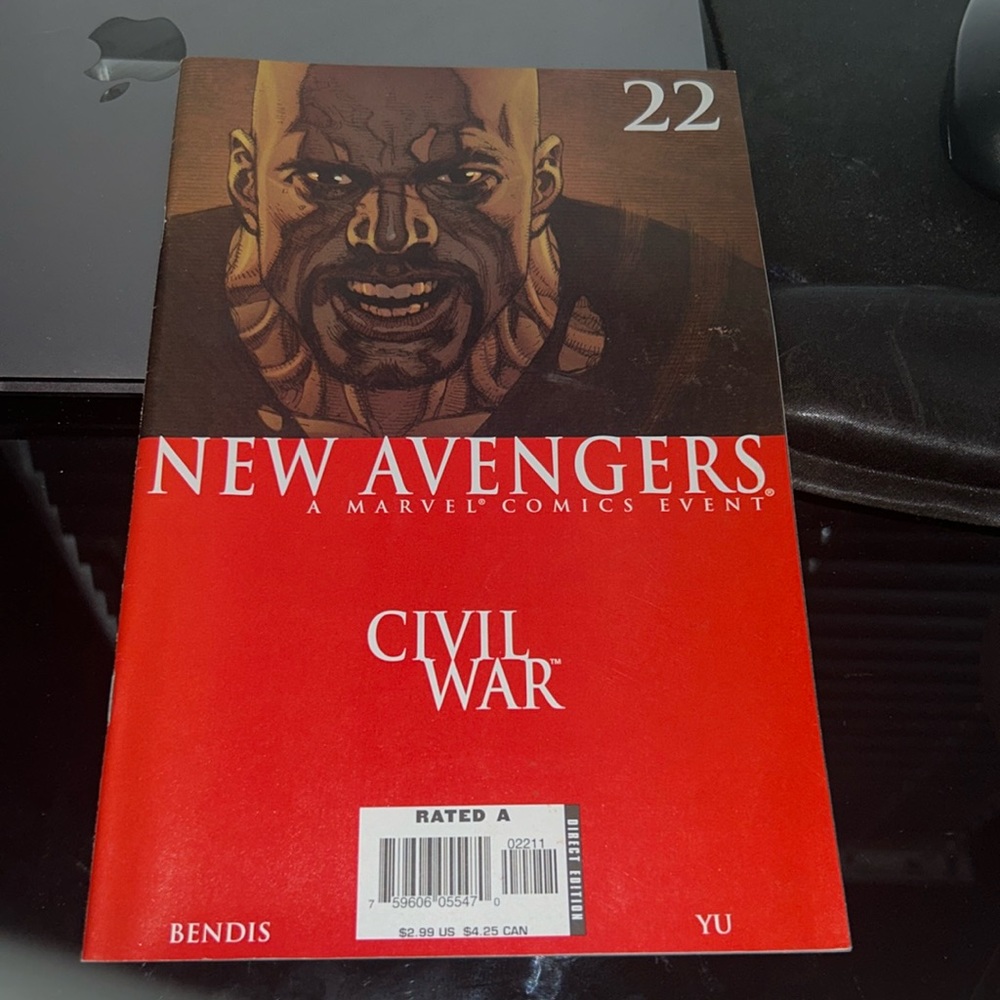Marvel‎ Comic New Avengers Civil War #22.
